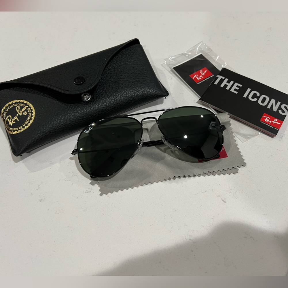 Ray-Ban aviator sunglasses
